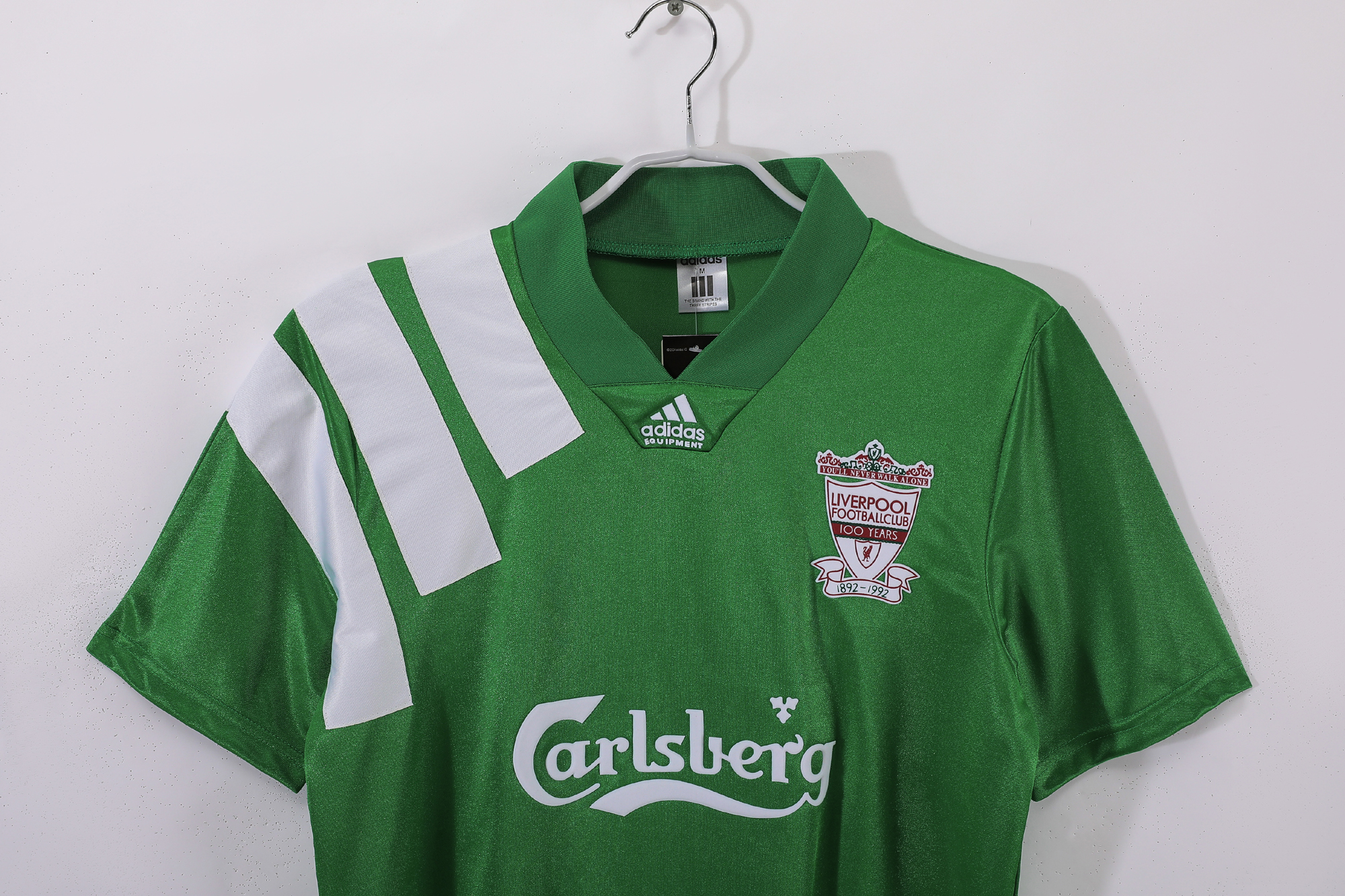 92-93 Liverpool Away Green Retro Jersey/92-93利物浦客场