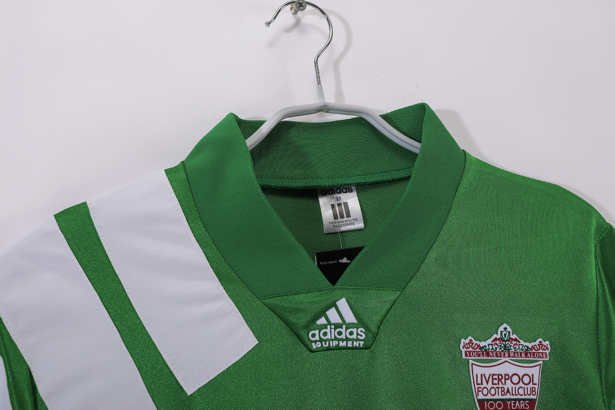 92-93 Liverpool Away Green Retro Jersey/92-93利物浦客场