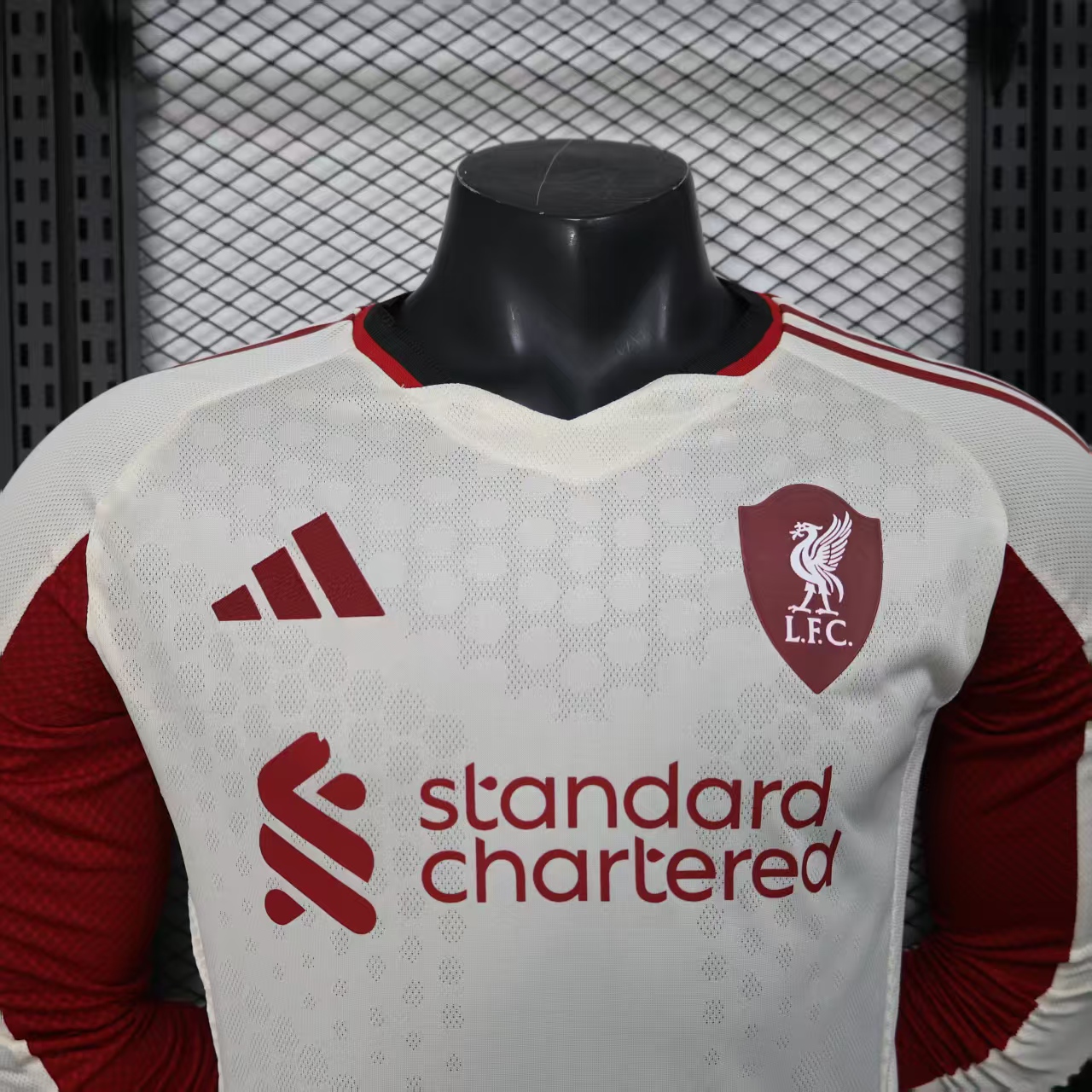 25-26 Liverpool Away Player Long Sleeve Jersey/25-26 利物浦客场球员长袖