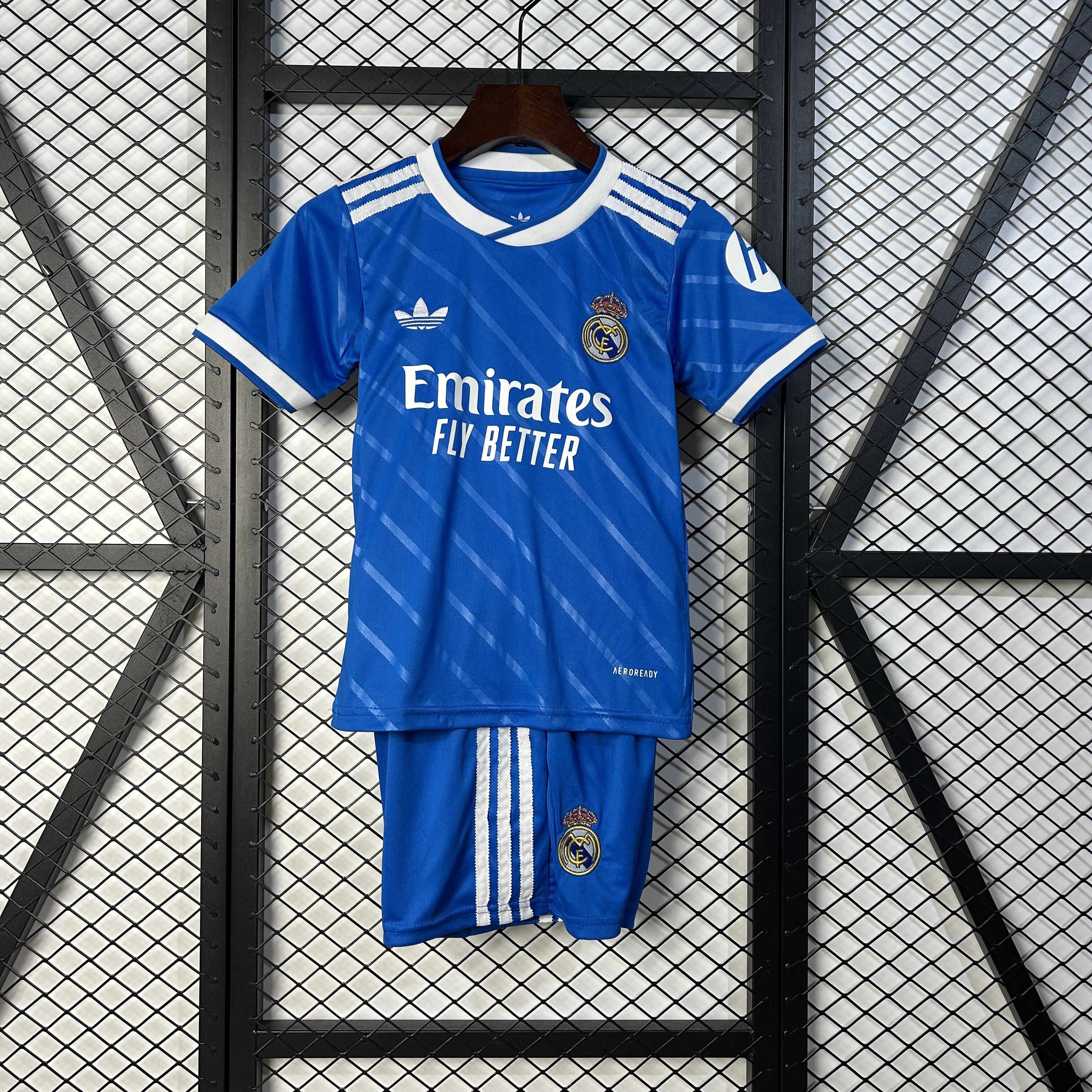 25-26 Real Madrid Third Kid Kit/25-26皇马第二客场童装