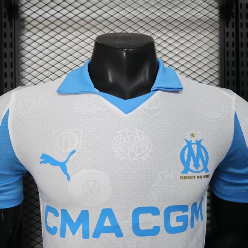 25-26 Marseille Home Player Jersey/25-26 马赛主场球员版