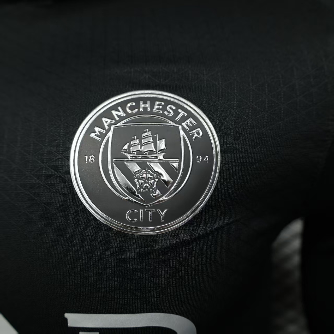 25-26 Manchester City Away Player Long Sleeve Jersey/25-26曼城客场球员长袖