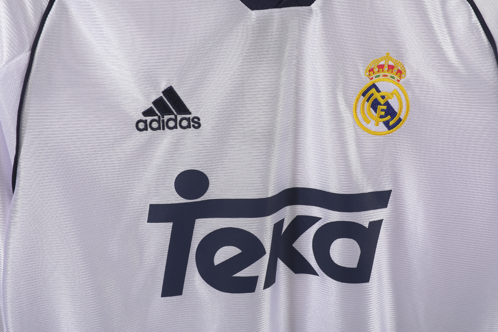 1998-2000 Real Madrid Home Long Sleeve Retro Jersey/98-00皇马主场长袖