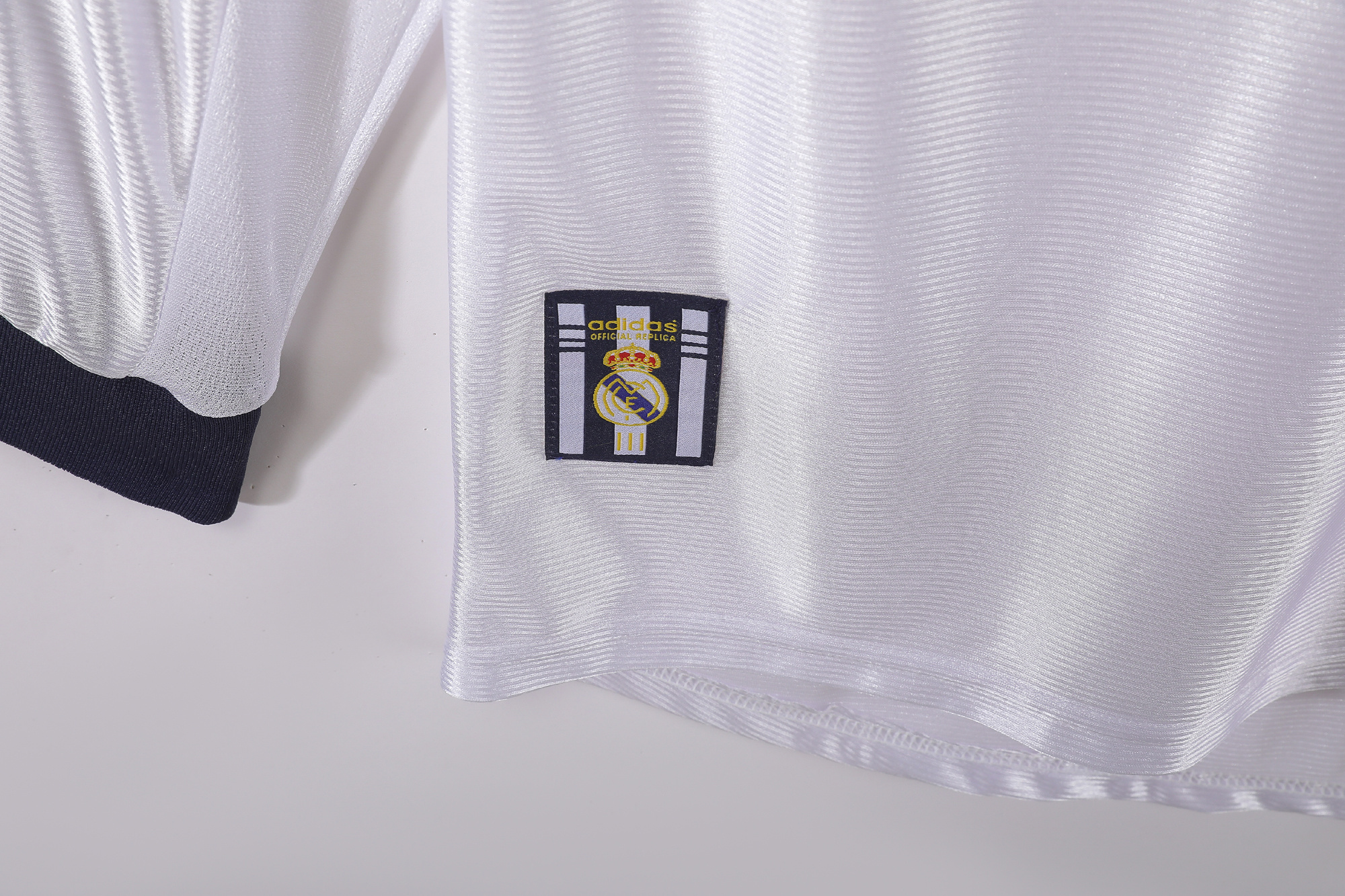 1998-2000 Real Madrid Home Long Sleeve Retro Jersey/98-00皇马主场长袖