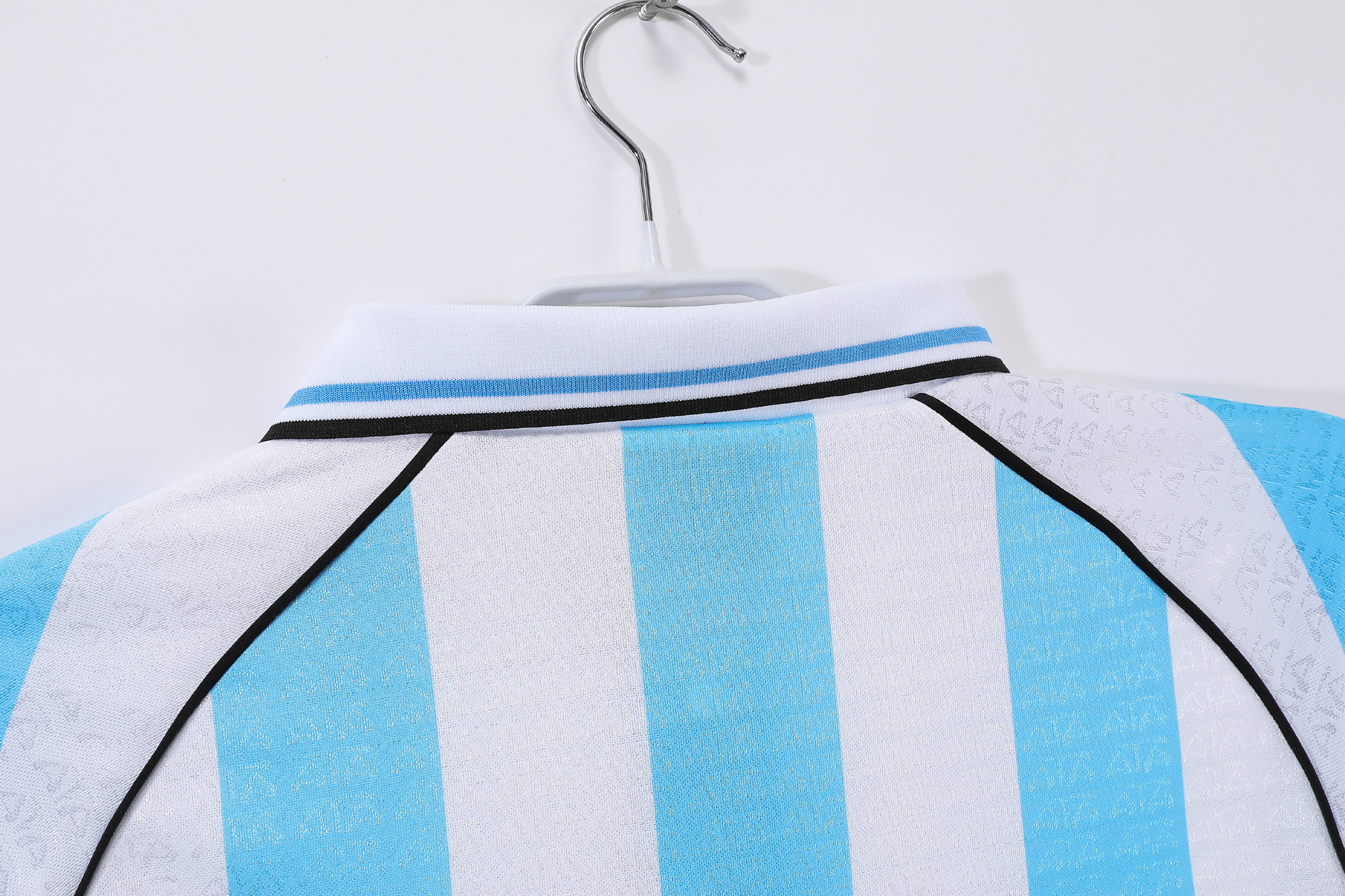 96-97 Argentina Home Long Sleeve Retro Jersey/96-97阿根廷主场长袖