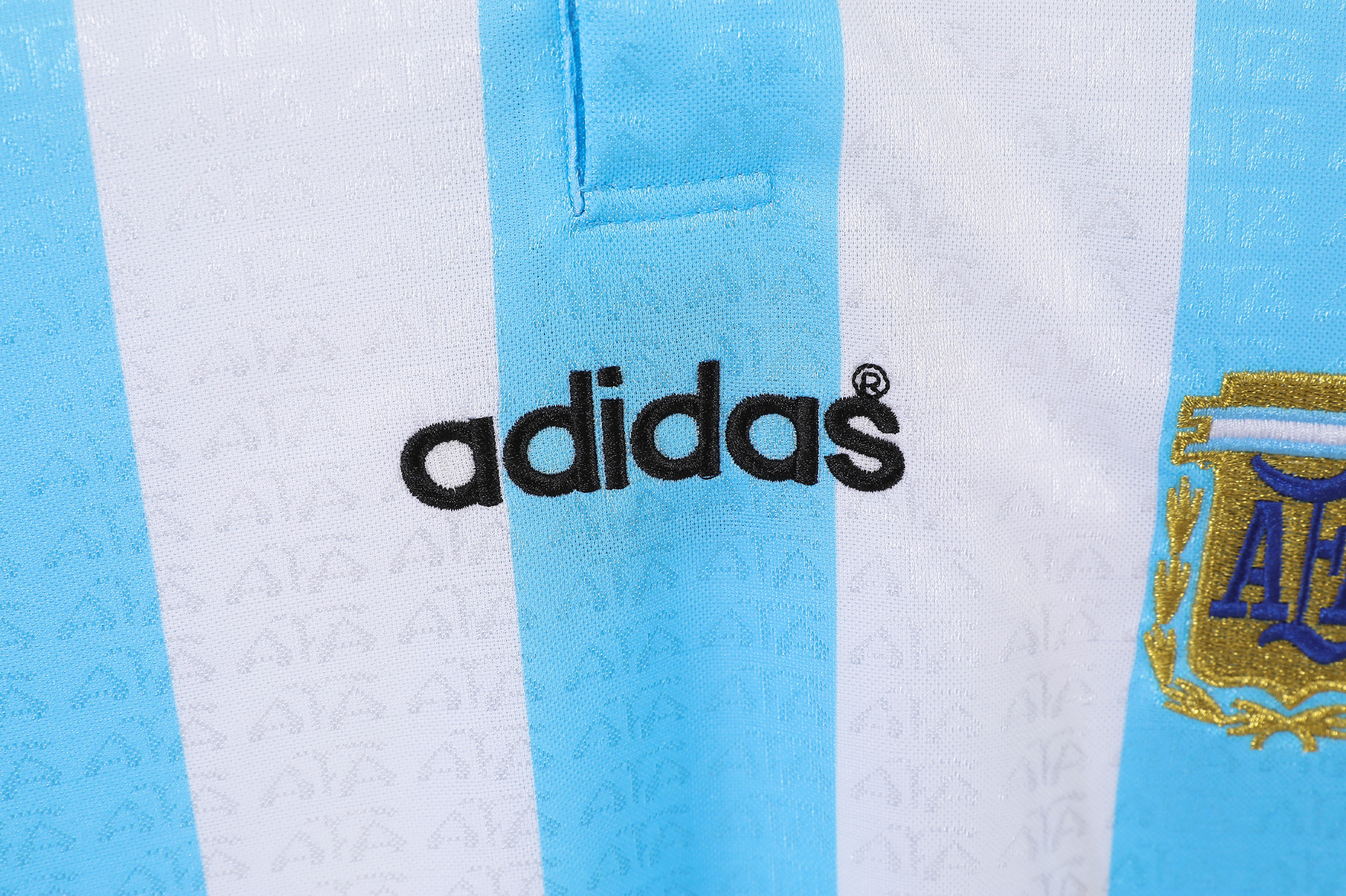 96-97 Argentina Home Long Sleeve Retro Jersey/96-97阿根廷主场长袖
