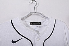 25-26 PSG White Baseball Jersey/ 25-26PSG巴黎棒球服