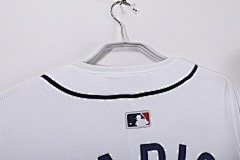 25-26 PSG White Baseball Jersey/ 25-26PSG巴黎棒球服