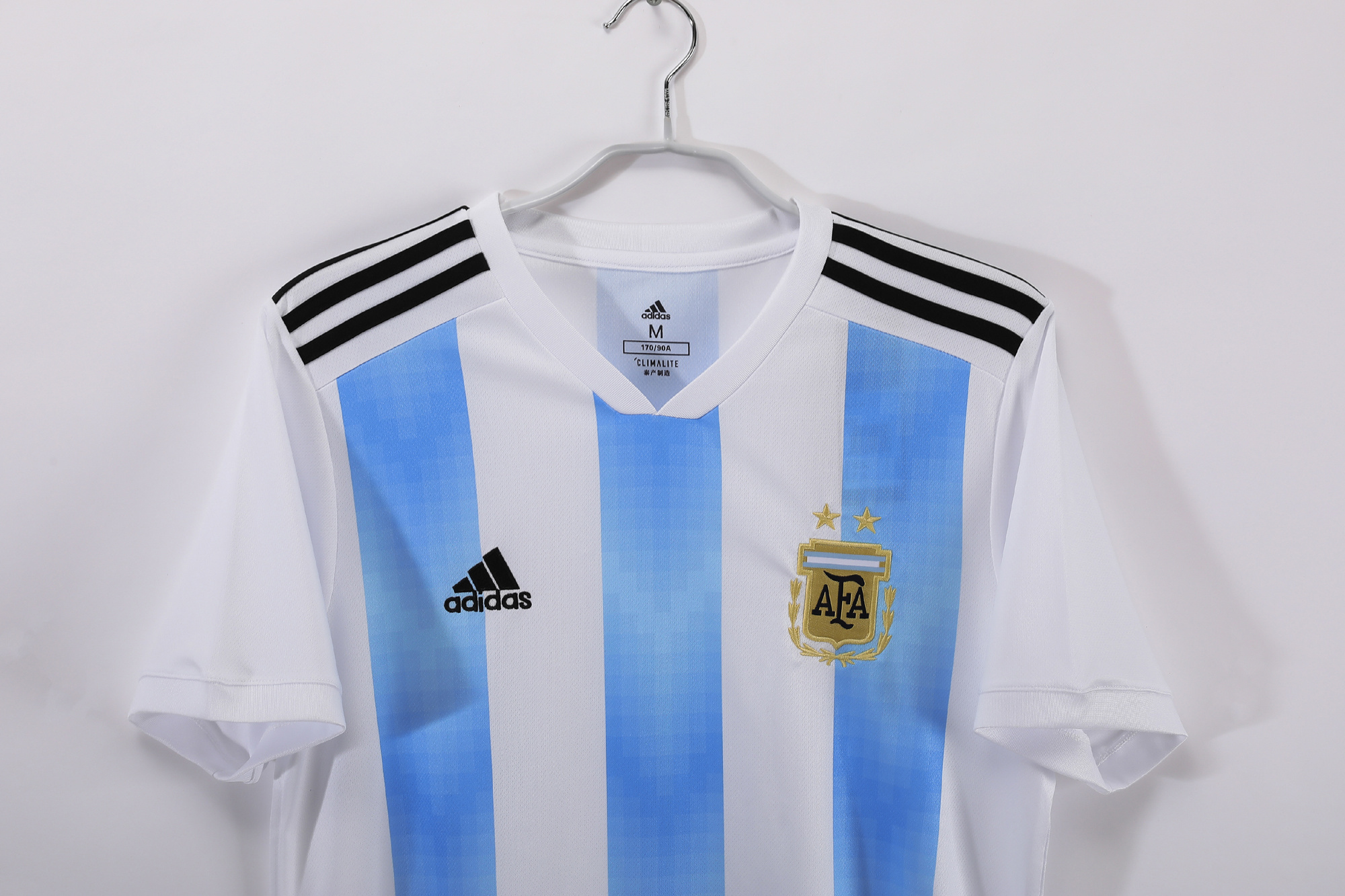 2018 Argentina Home Retro Jersey/2018阿根廷主场