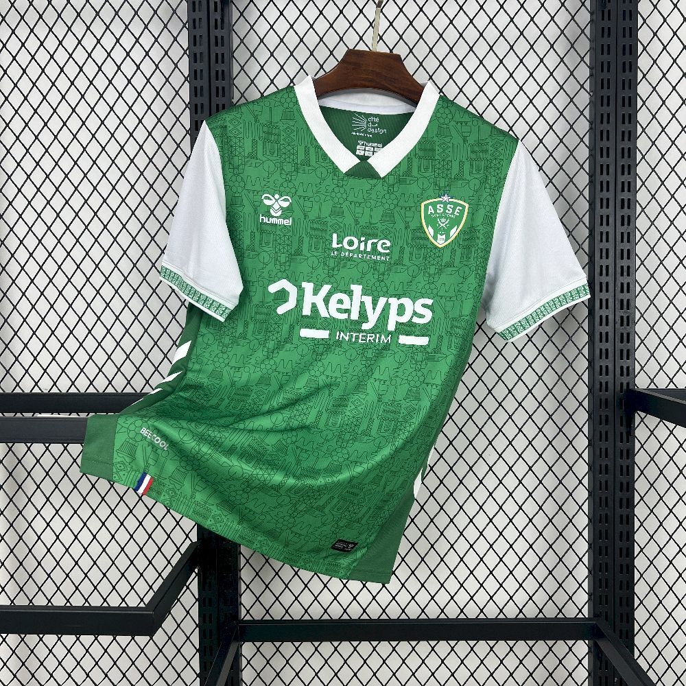 25-26 Saint-Étienne Home Fans Jersey/25-26 圣埃蒂安主场球迷版