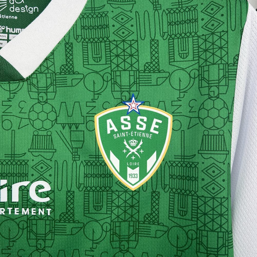 25-26 Saint-Étienne Home Fans Jersey/25-26 圣埃蒂安主场球迷版