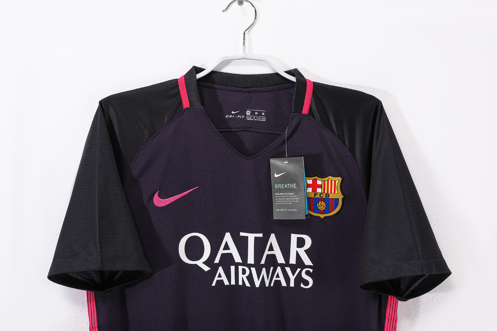 16-17 BA Away Retro Jersey/16-17巴萨客场