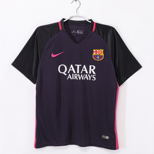 16-17 BA Away Retro Jersey/16-17巴萨客场