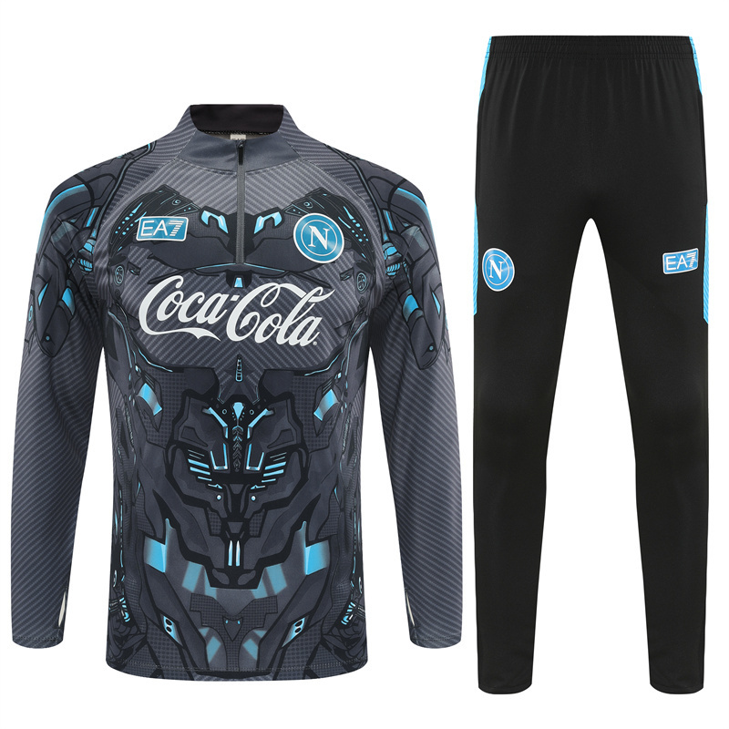 25-26 Napoli Training Suit/25-26那不勒斯半拉训练服
