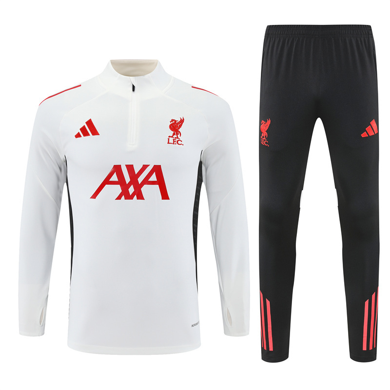 25-26 Liverpool White Training Suit/ 25-26利物浦训练服