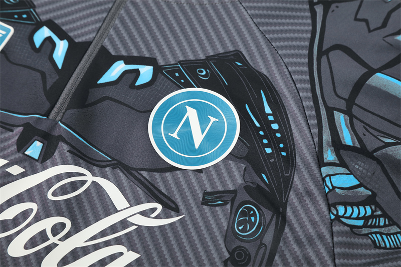 25-26 Napoli Training Suit/25-26那不勒斯半拉训练服