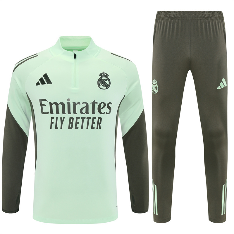 25-26 Real Madrid Training Suit/ 25-26皇马半拉训练服