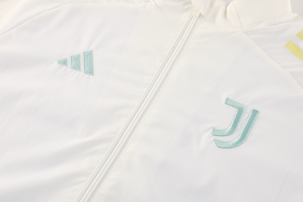 2025 Juventus White Windbreaker/2025 尤文白色风衣