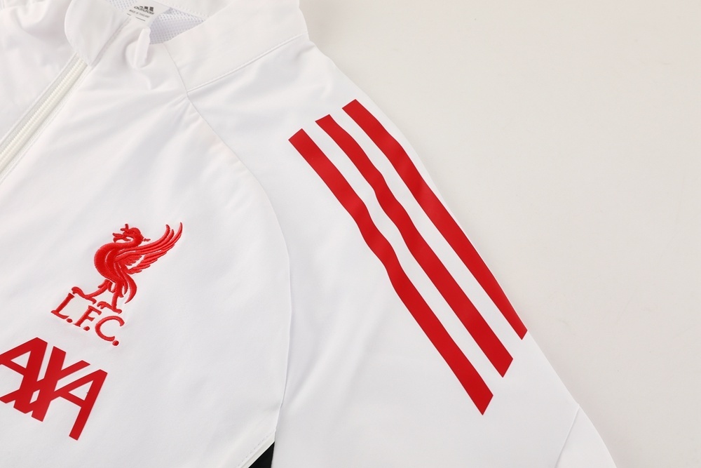 2025 Liverpool White Windbreaker/2025 利物浦白色风衣