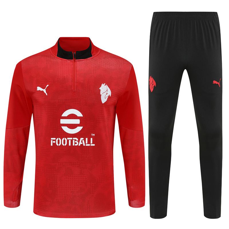 25-26 AC Milan Training Suit/24-25AC米兰半拉训练服