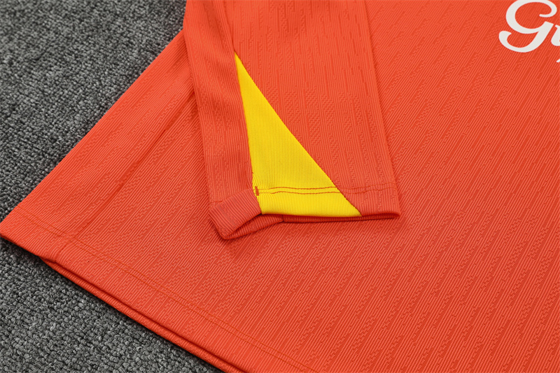2025 Brazil Orange Player Version Training Suit/2025巴西训练服,球员版