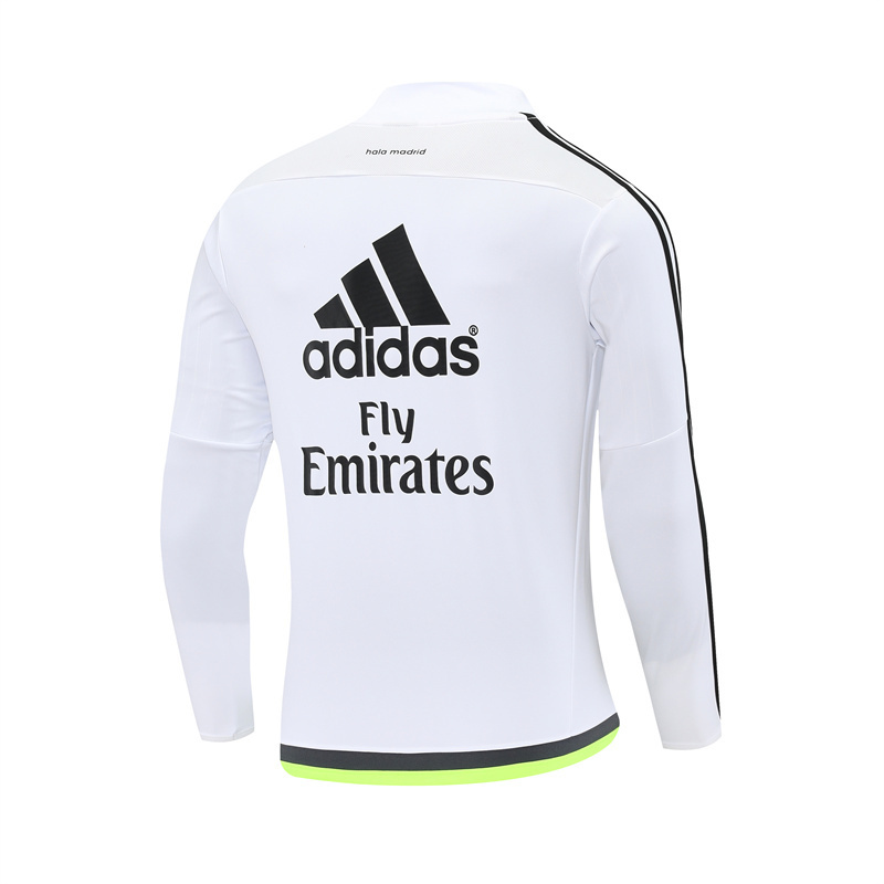 15-16 Real Madrid Retro Training Suit Top/15-16皇马复古上衣
