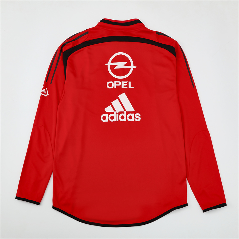 04-05 AC Milan Red Retro Training Suit Top/ 04-05AC米兰复古上衣