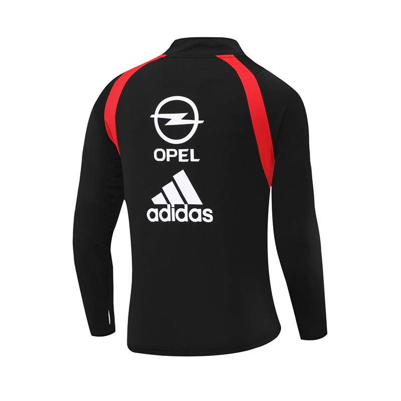 03-04 AC Milan Black Retro Training Suit Top/ 03-04 AC米兰复古上衣