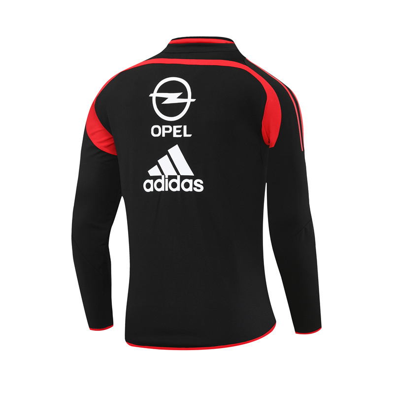 04-05 AC Milan Black Retro Training Suit Top/ 04-05AC米兰复古上衣