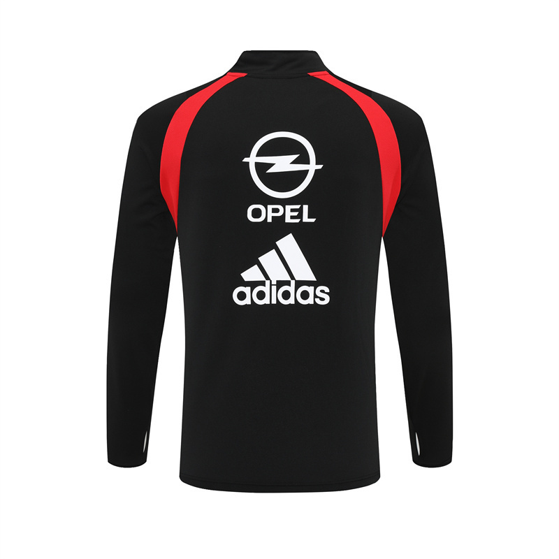 03-04 AC Milan Black Retro Training Suit Top/ 03-04 AC米兰复古上衣