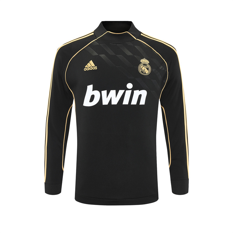 11-12 Real Madrid Retro Training Suit Top/11-12皇马复古上衣