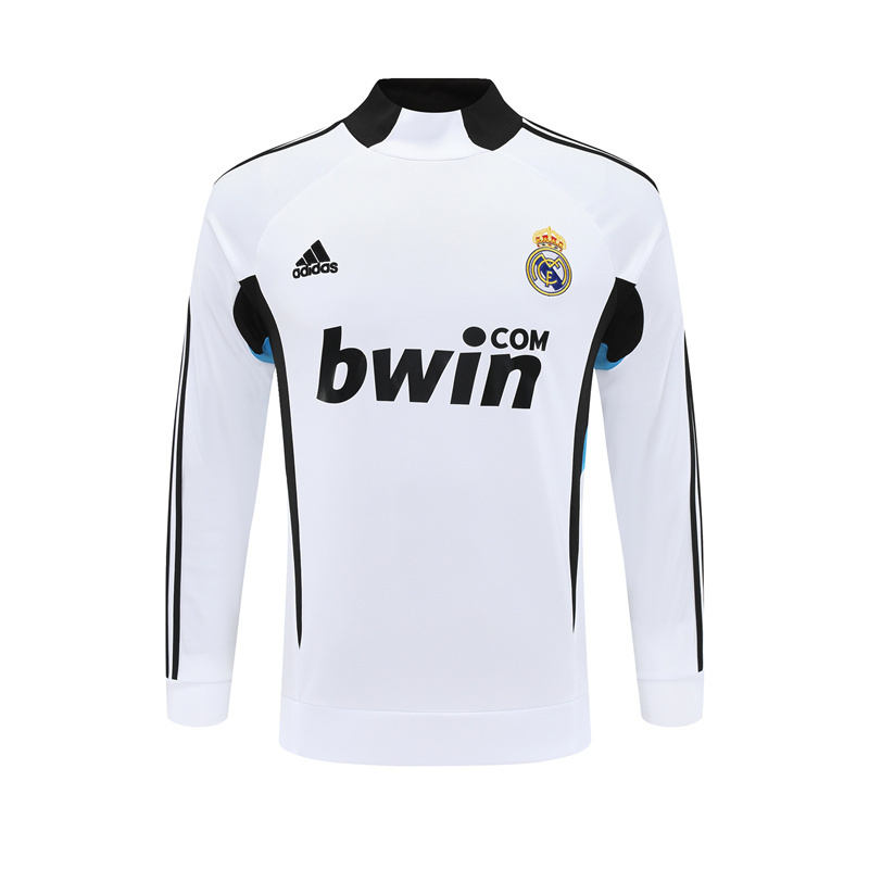 08-09 Real Madrid Retro Training Suit Top/08-09皇马复古上衣