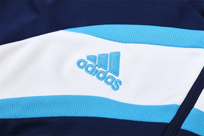 09-10 Real Madrid Retro Training Suit Top/09-10皇马复古上衣