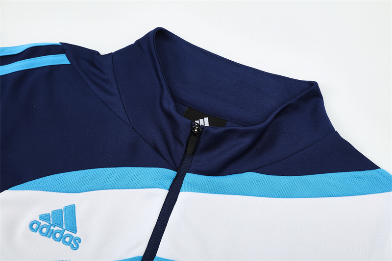 09-10 Real Madrid Retro Training Suit Top/09-10皇马复古上衣