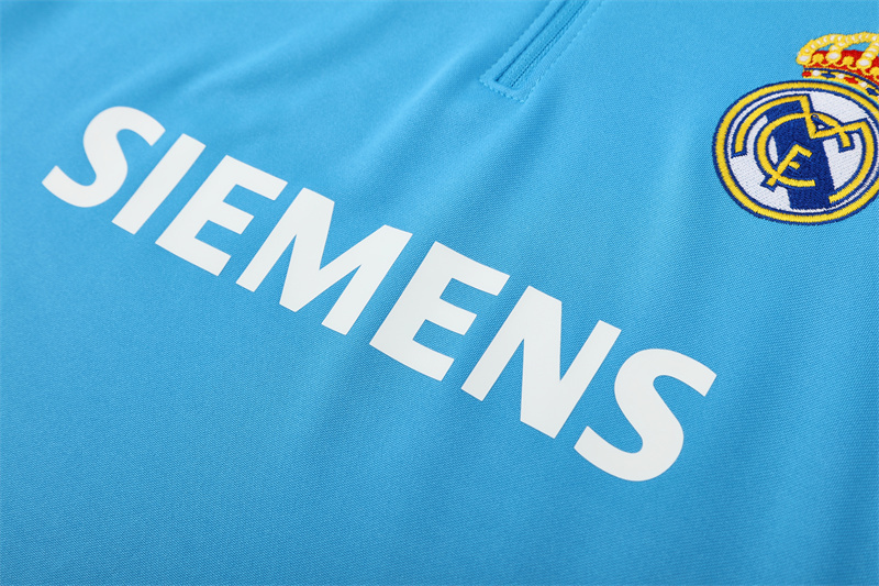 05-06 Real Madrid Retro Training Suit Top/05-06皇马复古上衣