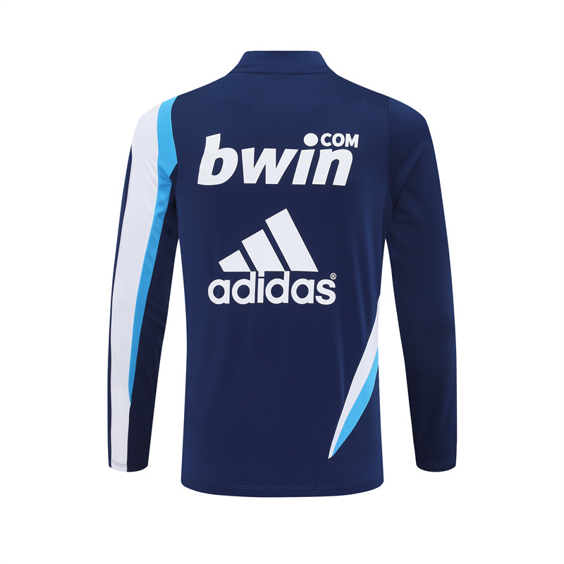09-10 Real Madrid Retro Training Suit Top/09-10皇马复古上衣