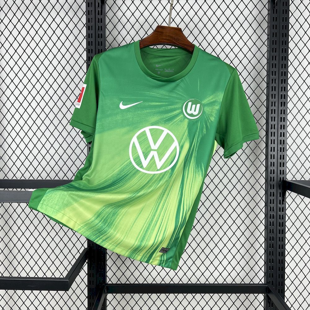 25-26 Wolfsburg Home Fans Jersey/ 25-26 沃尔夫斯堡主场球迷版