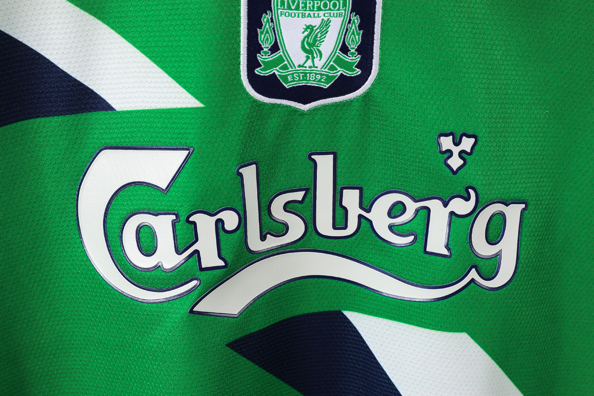 99-00 Liverpool Away Green Retro Jersey/99-00利物浦客场