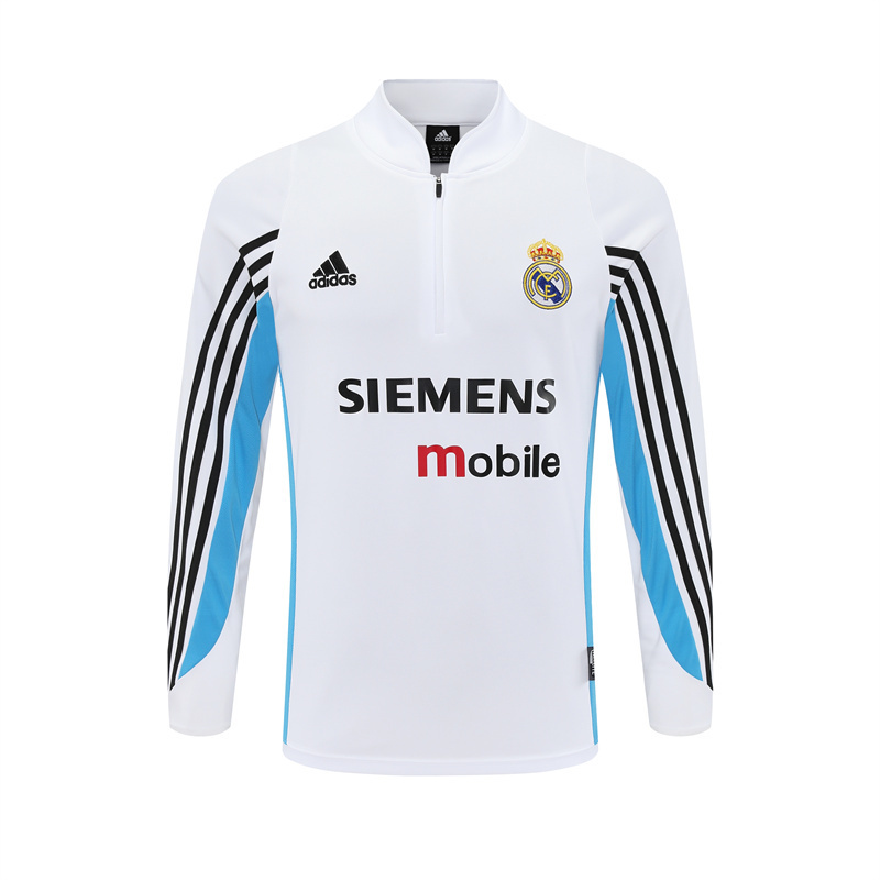 03-04 Real Madrid Retro Training Suit Top/03-04皇马复古上衣