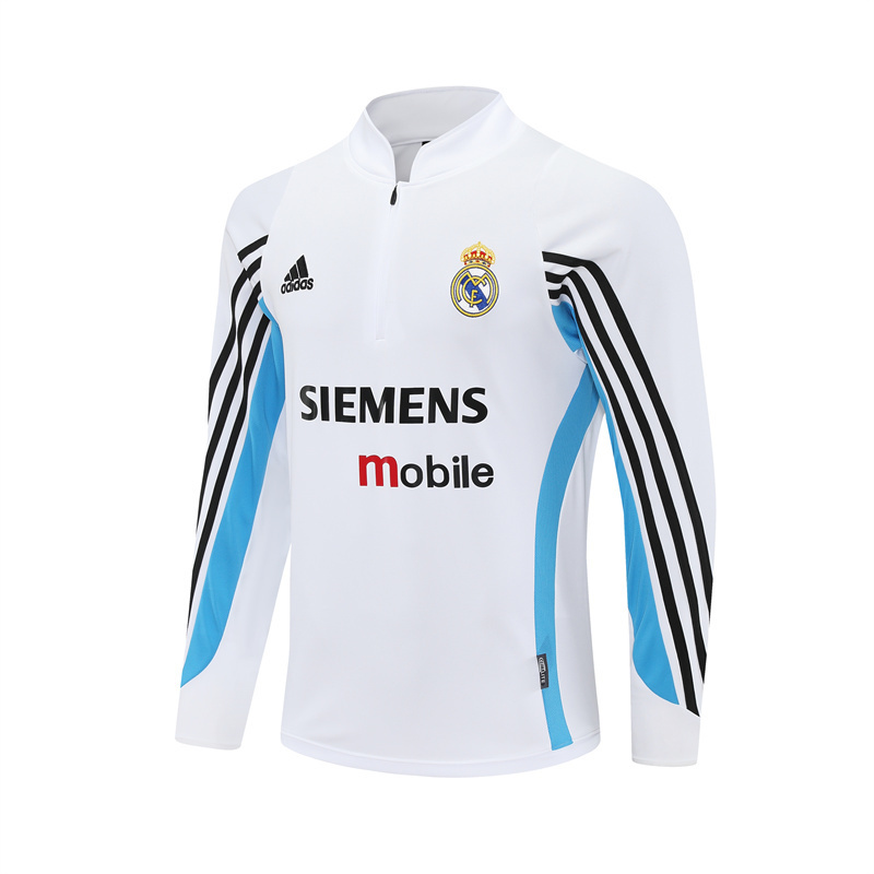 03-04 Real Madrid Retro Training Suit Top/03-04皇马复古上衣