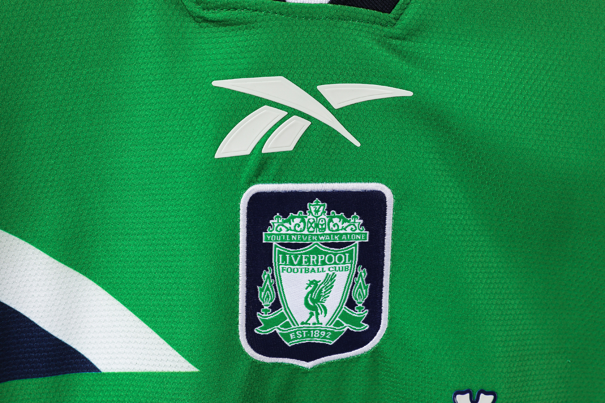 99-00 Liverpool Away Green Retro Jersey/99-00利物浦客场